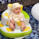 Siège d'appoint gonflable pour bébés et jeunes enfants