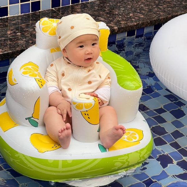 Siège d'appoint gonflable pour bébés et jeunes enfants