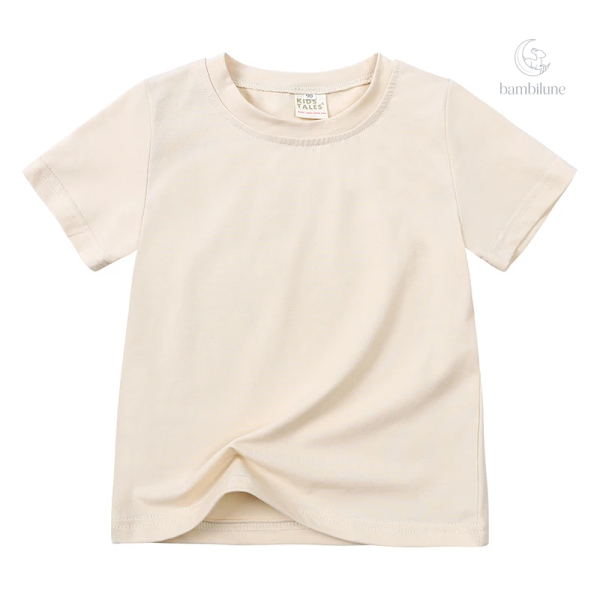T-shirt décontracté pour enfants, ComfyWear à manches courtes