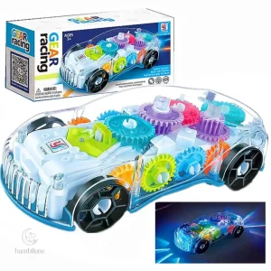 Jouet de course lumineux pour enfants, design attractif