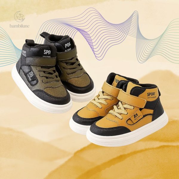 Baskets montantes CoolKicks pour enfants, confortables et flexibles