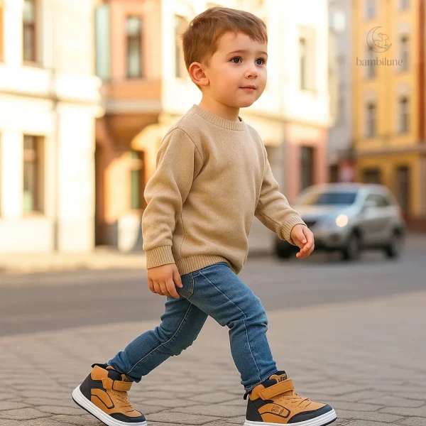 Baskets montantes confortables pour l'automne et l'hiver