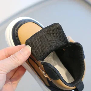 Baskets montantes pour enfants, idéales par temps frais