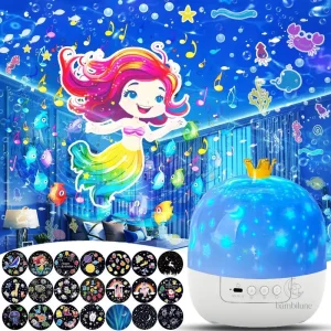 CosmoGlow – Lampe de nuit Galaxy Projector pour enfants