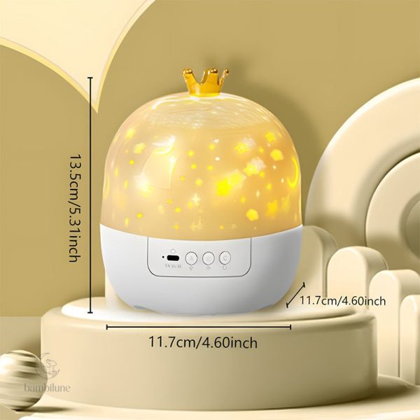 Galaxy Projector adapté aux enfants de 3 à 4 ans