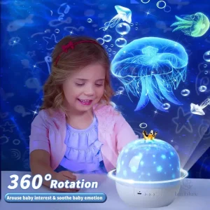Projecteur d'étoiles CosmoGlow pour éveiller l'imagination
