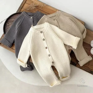 CozyCotton – Body en tricot confortable pour enfants
