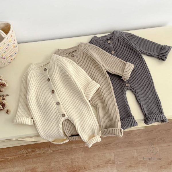 Body en tricot élégant pour l'automne et l'hiver