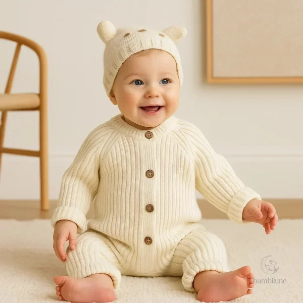 Body CozyCotton en tricot doux et agréable