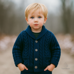Cardigan tricoté CozyCub pour enfant