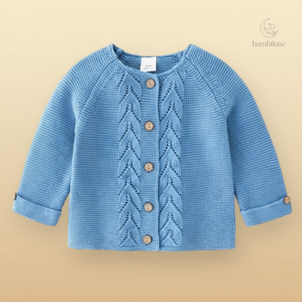 Cardigan tricoté pour le confort des enfants