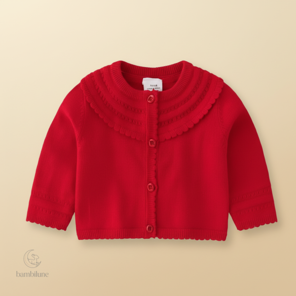 Vêtement pour enfant en tricot stylé