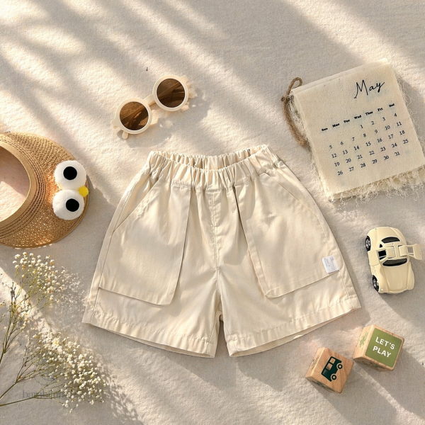 Doux shorts pour enfants, collection CozyMove