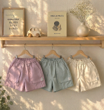 Shorts confortables pour enfants, design CozyMove