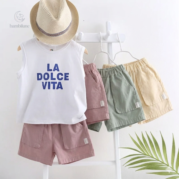 Shorts adaptés aux enfants, confort et aisance