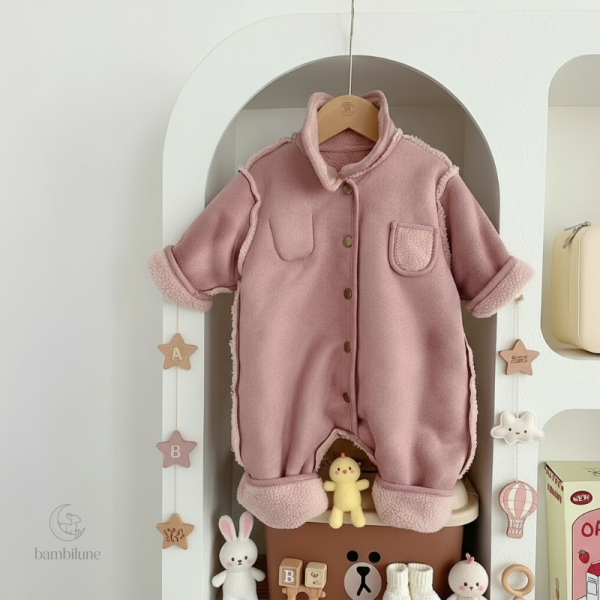 Vêtement d'extérieur chaud et stylé pour enfants