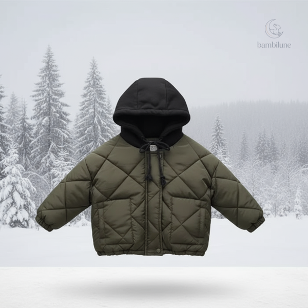 Veste CozyShield, un choix durable pour l'hiver