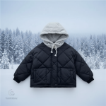 Veste matelassée à capuche, confort et chaleur pour les enfants
