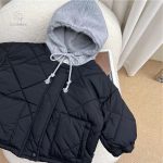 Veste d'hiver confortable avec capuche pour enfants