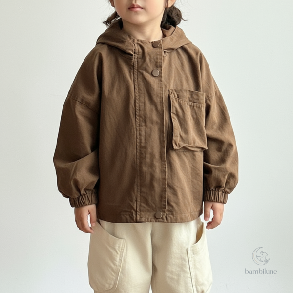 Vêtement d'automne pour enfants, alliant confort et style