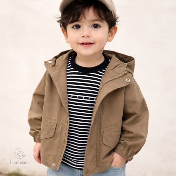 Parka CozyShield, protection contre le vent pour les petits