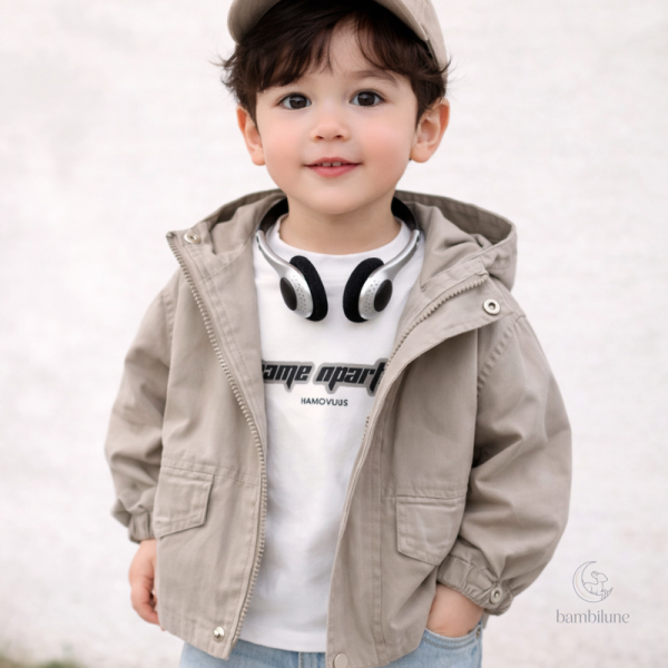 Veste confortable pour enfants, idéale pour l'hiver froid