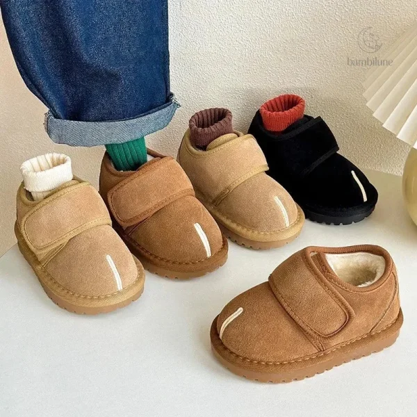 Chaussures Djamena pour enfants, idéales par temps froid