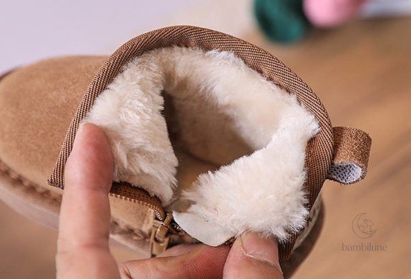 Chaussures CozySteps pour enfants, style et chaleur réunis
