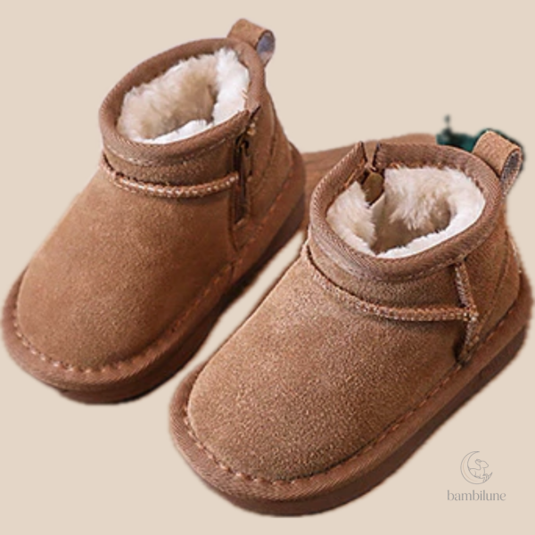 Bottines pour enfants CozySteps, design attrayant et doux