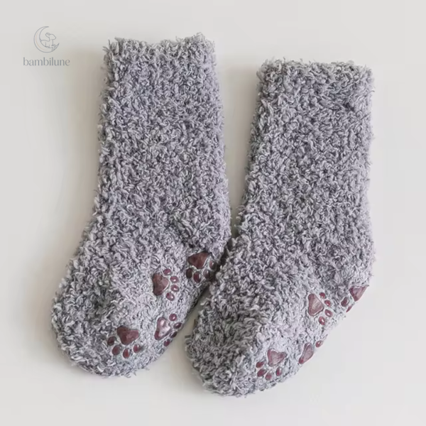 Chaussettes douces pour enfants, chaleur assurée