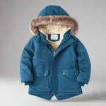 Parka d'hiver pour enfants, confort et style réunis