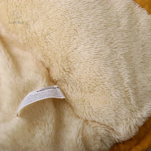 Parka d'hiver confortable pour enfants avec col en fourrure