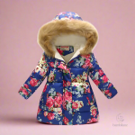 Vêtement chaud pour filles, manteau d'hiver stylé