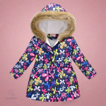 Manteau d'hiver matelassé élégant pour filles - vue 8