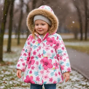 Manteau d'hiver pour enfants, style chic et pratique