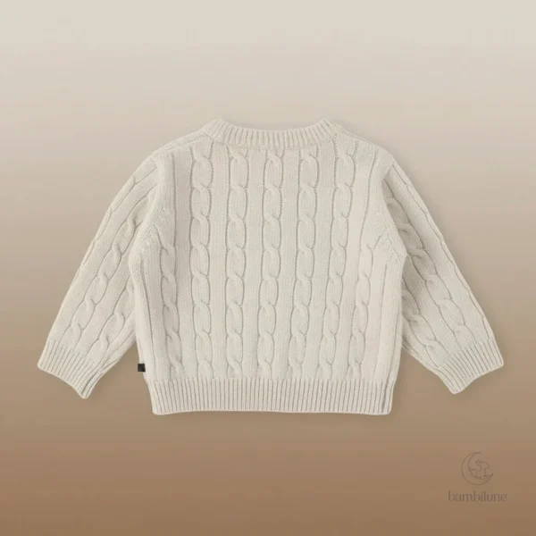 Pull pour enfants en laine fine, idéal pour les sorties