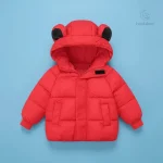 Manteau d'hiver facile à enfiler pour enfants