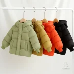Manteau d'hiver chaud et mignon pour les petits