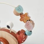 Jouet en bois à tirer pour enfants de 1 à 2 ans