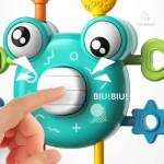 Jouet de dentition crabe stimulant pour les tout-petits