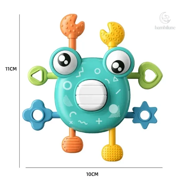 Jouet de tir crabe – Amusement et stimulation sensorielle