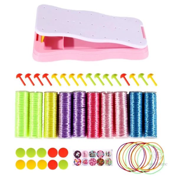 Créativité et apprentissage avec le kit de bracelets