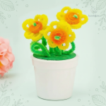 Kit de décoration de pots pour enfants en âge scolaire