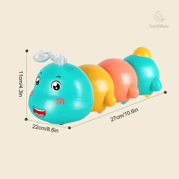 Crawling Caterpillar pour le jeu et l'apprentissage précoce