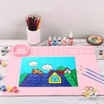 Tapis de peinture pour enfants - Jeux créatifs sur toile