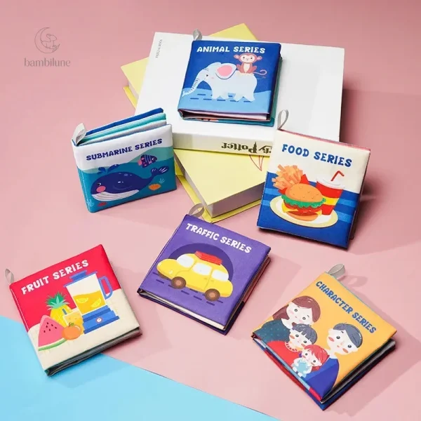 Crinkle Book – Livre d'images pour bébés
