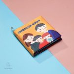 Jouet éducatif en crinkle pour bébés de 0 à 1 an