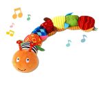 Hochet musical en peluche Crinkle Critter pour bébés