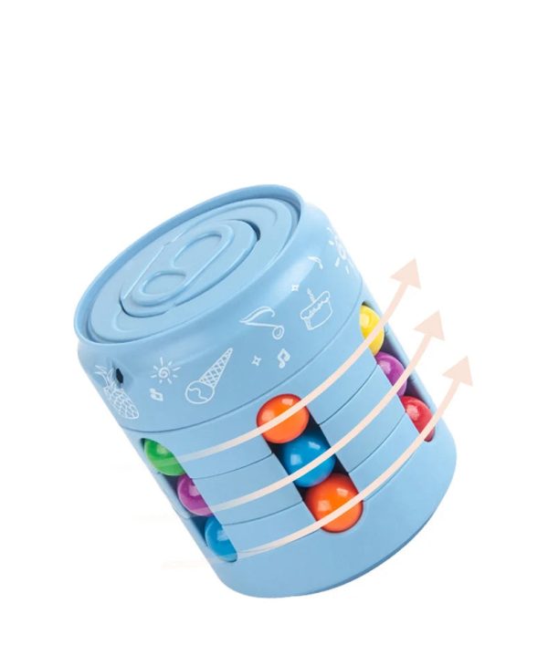 Cube anti-stress coloré pour jouer et se détendre