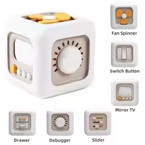 Cube Senses Toy - Jouet éducatif pour bébés - vue 5